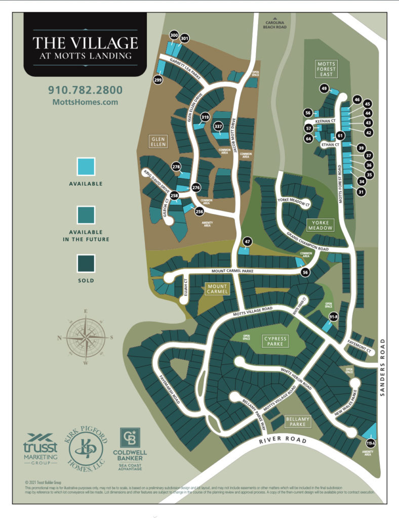 The Village at Motts Landing Kirk Pigford Homes