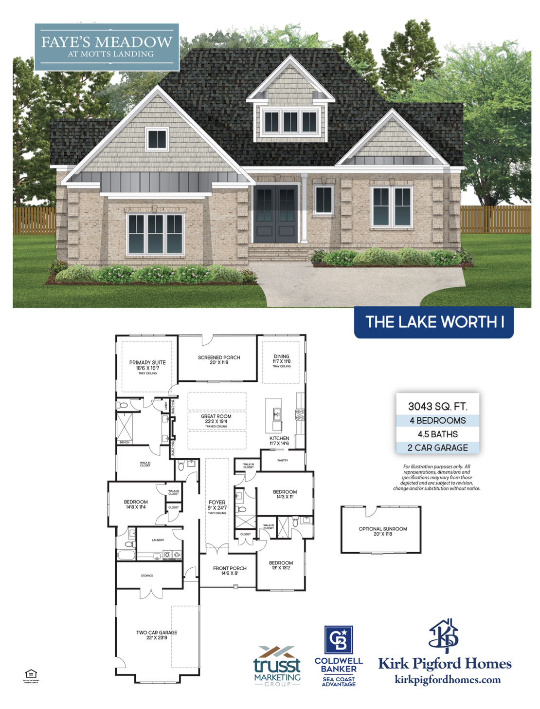 The Lake Worth home plan